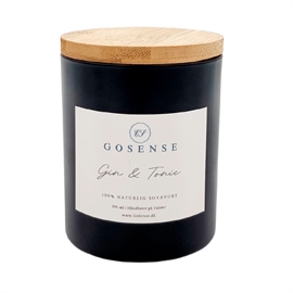 GoSense Gin Tonic Duftlys 200 ml hos parfumerihamoghende.dk 