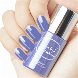 Le Mini Macaron Gel Neglelak - Blueberry Cheesecake 10 ml hos parfumerihamoghende.dk