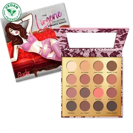 Rude - Lingerie Collection - 16 Matte Eyeshadow Palette - Romantic Night hos parfumerihamoghende.dk