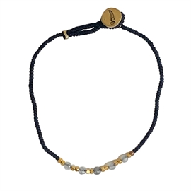 IBU Jewels Lulu 5 Stones Bracelet Onyx