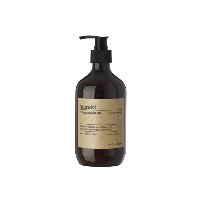 Meraki Eksfolierende Håndsæbe Northern Dawn 490 ml hos parfumerihamoghende.dk 