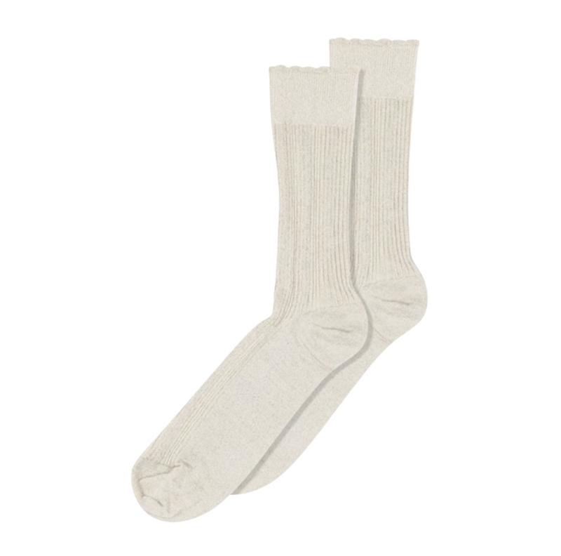 MP Denmark Julia Glitter Socks - Champagne 37/39