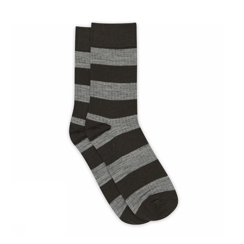 MP Denmark Regina Socks - Dark Brown 40/42 hos parfumerihamoghende.dk 