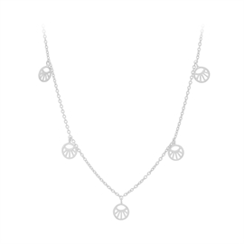 Pernille Corydon Mini Daylight Necklace Adj- 40-48 cm hos parfumerihamoghende.dk