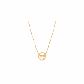 Pernille Corydon Small Daylight Necklace Adj. 40-46 cm i parfumerihamoghende.dk