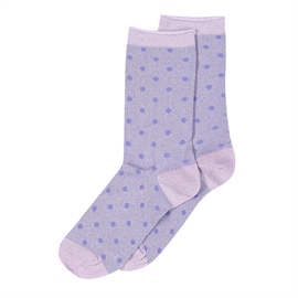 mp Denmark - Donna Glitter Socks 37/39 - Pastel Lilac hos parfumerihamoghende.dk 