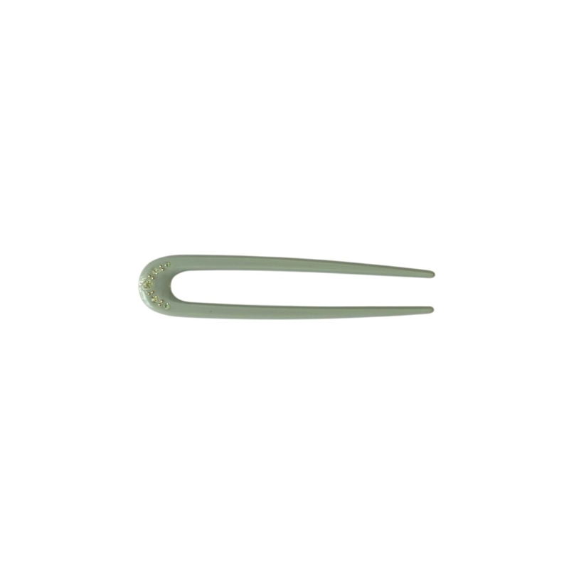 Pico Sunny Crystal Hair Pin - Cool Sage hos parfumerihamoghende.dk 