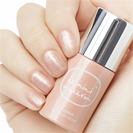 Le Mini Macaron Gel Neglelak - Prosecco Glow 10 ml hos parfumerihamoghende.dk