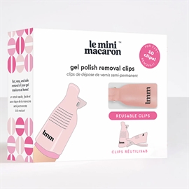 Le Mini Macaron - Gel Polish Removal Clips hos parfumerihamoghende.dk 