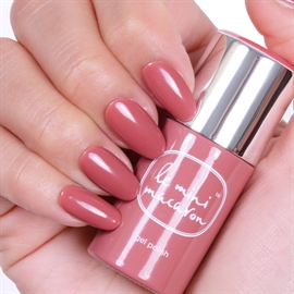 Le Mini Macaron Gel Neglelak - Rose Brandy 8,5 ml hos parfumerihamoghende.dk