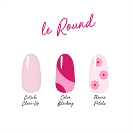 Le Mini Macaron Brush - Le Round hos parfumerihamoghende.dk