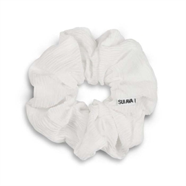 Sui Ava Dreamy Vibes Scrunchie - White hos parfumerihamoghende.dk 