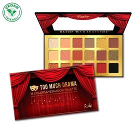 Rude Too Much Drama - 18 Eyeshadow Palette hos parfumerihamoghende.dk 