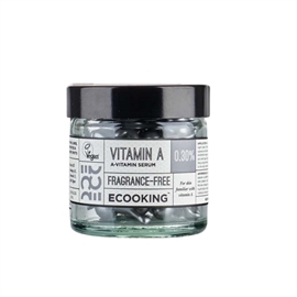 Ecooking A-vitamin Parfumefri 0,30% 60 stk  hos parfumerihamoghende.dk 