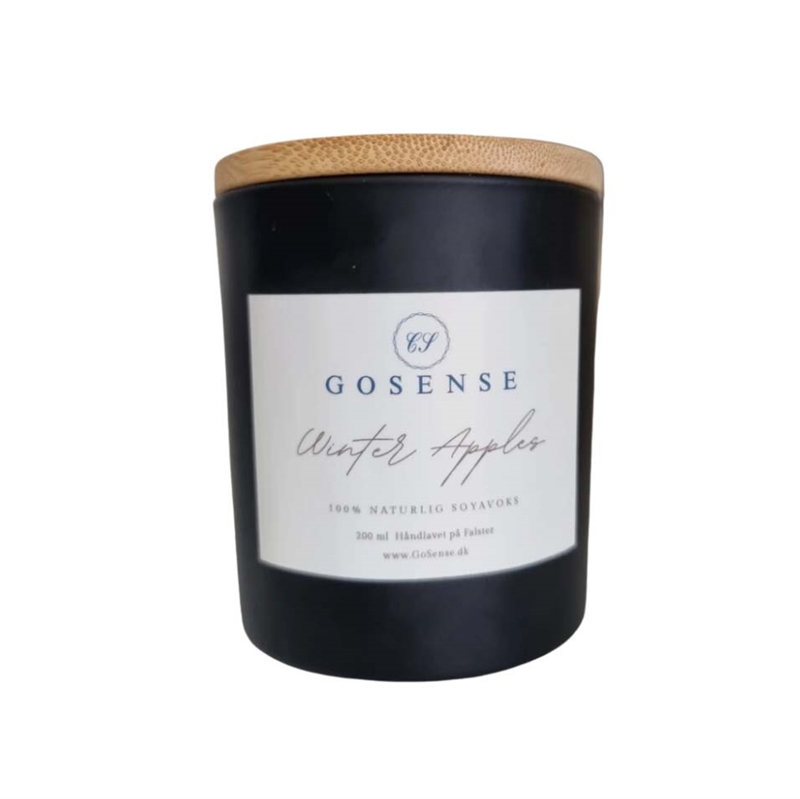 GoSense Winter Apples Duftlys 200 ml hos parfumerihamoghende.dk 