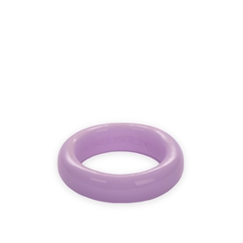 Sistie Jess Chunky Ring Light Purple Solid str. 52 hos parfumerihamoghende.dk